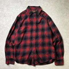 wool rich ウールリッチ オンブレ　シャドーチェック フランネルシャツ