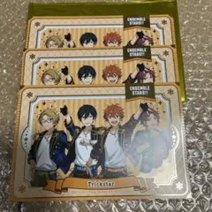 あんスタ　GiGO 箔押しユニットポストカード　Trickstar