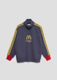 グラニフ　マクドナルドコラボ　ハーフジップトレーナー　Lサイズ グラニフ マクドナルドコラボハーフジップスウェット