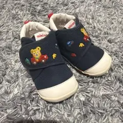 ミキハウス ベビーシューズ　ネイビー 12.5cm 日本製