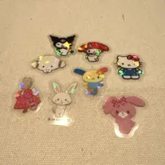 サンリオキャラクター　ホログラムシール