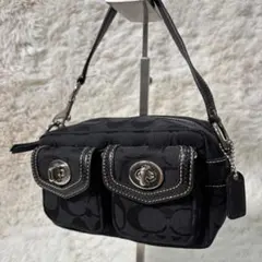FROM JAPAN様☆極美品☆COACH アクセサリーポーチ　レガシー