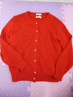 CAZZANO PLANNING 赤 カーディガン