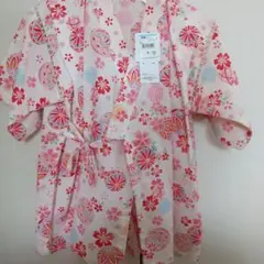 新品タグ付き未使用甚平上下セット120