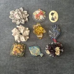 ブローチセット　９点