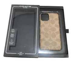 【極美品】純正 COACH iPhone XS ケース Grey F27296 メルカリ