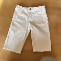 GAP Kids ホワイト バミューダパンツ 100cm