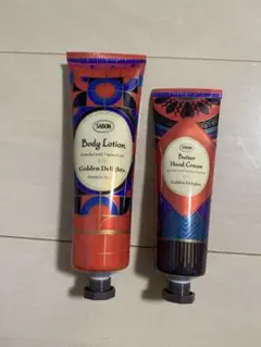 サボンゴールデンディライトハンドクリーム・ボディローション 試してみた】SABON ボディローション ゴールデン ・ ディライト