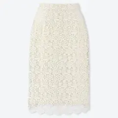 ユニクロ　レーススカート