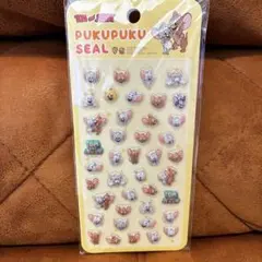 ぷくぷくシール　トムジェリ　トム＆ジェリー