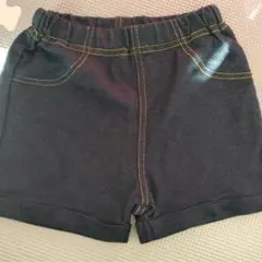 新品未使用　デニムライク　ショートパンツ