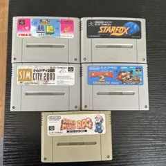 スーパーファミコン ゲームソフト 5本セット