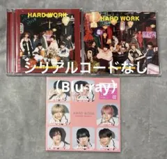 なにわ男子　HARD WORK 3形態セット