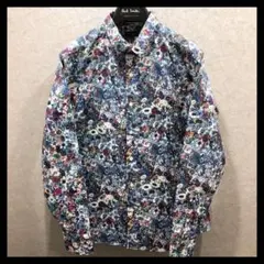 【美品】ポールスミス 長袖シャツ Lサイズ 花柄 マルチカラー