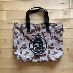 stussy bape トートバッグ