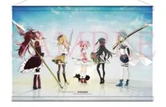 魔法少女まどか☆マギカ ミニ タペストリー 5枚 フルセット 魔法少女まどか☆マギカ タペストリー 鹿目まどか／暁美ほむら