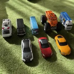 トミカの車たち　まとめて8台