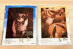 セット最安値☆鬼滅の刃 無限城編 トレーディング箔押しブロマイド 獪岳 我妻善逸