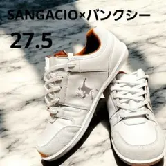 サンガッチョ　にゅスニーカー　バンクシー　メンズ 27cm　新品　未使用　箱付 最新作】にゅ×BRANDALISED「バンクシー」グラフィティフォト限定コラボ