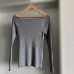 Demi-Luxe BEAMS デミルクスビームス ニット グレー セーター