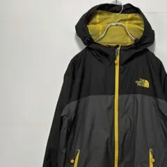 ノースフェイス ナイロンジャケット パーカー 刺繍ロゴ 古着