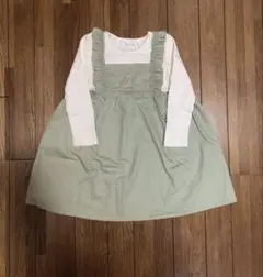 mamaraku 110 フリル付きワンピース