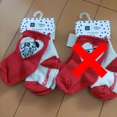 GAP 101匹わんちゃん ベビー靴下　7-11㎝　新生児