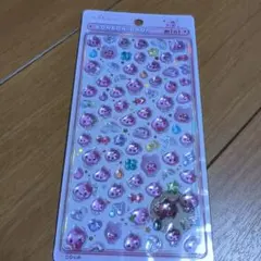 ボンボンドロップシールmini　しずくちゃん　ピンク　正規品
