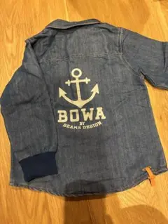 BOWA BY BEAMS DESIGN デニムシャツ 100cm