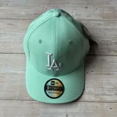 新品未使用品タグ付NEW ERA 9FORTY LA キャップ ミントグリーン
