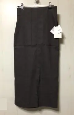 【新品タグ付き】ROPE' ロペ ポケット付きチェックタイトスカート