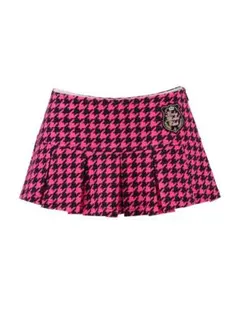 Baby Metal Club 千鳥格子柄 プリーツスカートのサムネイル