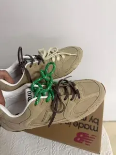 Miumiuxニューバランス スニーカー ブラウン38