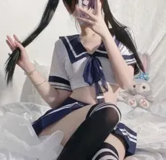 制服 セクシー ランジェリー セーラー服 エロ下着 Y3K Y2K コスプレ新品