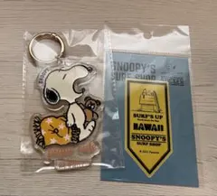 SNOOPYアクリルキーホルダー&ステッカーセット