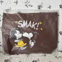 スヌーピー 未開封 バッグ ブラウン