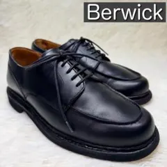 極美品✨Berwick バーウィック 4477 ビジネスシューズ Uチップ 黒のサムネイル