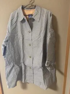 GAP ギャップ チェック ジャケット S/P 裏地付き 春アウター 綿100%