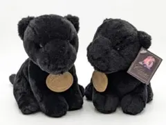 AURORA Classic 黒豹 ぬいぐるみ二匹セット