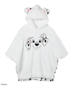 ★新品ダグ付き★101匹わんちゃん ラッキー ダルメシアン フード付きパーカー