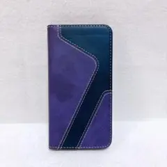 ♦︎対応機種不明♦︎ スマホケース 手帳型 パープル カード 収納 マグネット