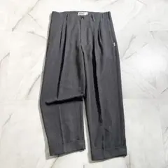 A17759 極美品 シークエル TYPE-T 2タックワイドスラックス M