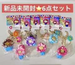 関西万博 ミャクミャク サンリオ 日焼け キーホルダー 6種セット