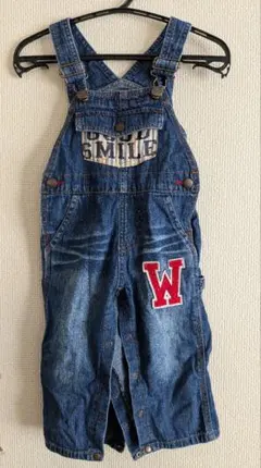 デニムオーバーオール 80cm wrangler　ラングラー