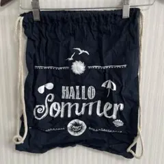 #1454 bags by jassz ナップサック ネイビー 古着のサムネイル