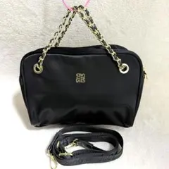 未使用品 レスポートサック ゴールドチェーン ショルダー ミニバッグ 2way