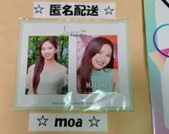 NiziU シーグリ 2022 スクエア缶バッチ未開封 マユカ