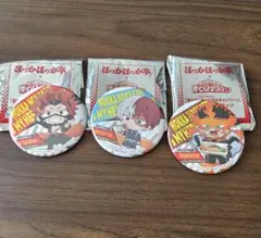 ほっかほっか亭 × 僕のヒーローアカデミア 缶バッジ 　切島&轟&エンデヴァー