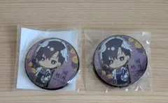 月野亭（1月）　缶バッジ　睦月始