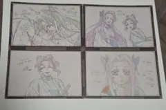 鬼滅の刃　胡蝶カナエ　胡蝶しのぶ　ポストカード